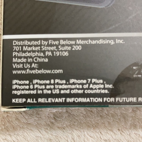 360°Ring Case iPhone 8 Plus, 7 Plus & 6 Plus Black - Picture 6 of 6